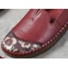 Chinese Style Women Shoes Red