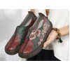 Chinese Style Women Cloth Shoes Grey