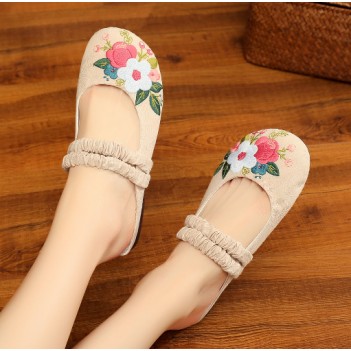 Chinese Style Women Cloth Shoes