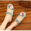 Chinese Style Women Cloth Shoes Green