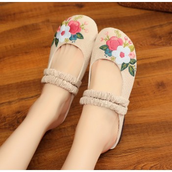 Chinese Style Women Cloth Shoes