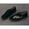 Chinese Style Men Cloth Shoes Black