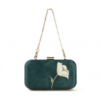 Retro style embroidery small square bag Chinese style cheongsam bag clutch bag shoulder messenger bag mobile phone bag