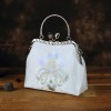 Embroidery bag cheongsam bag mouth gold bag mother handbag shoulder portable messenger bag women