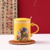 Chinese Style Ceramic Mug Dragon And Phoenix Coffee Cup High-end National Style Couple Ceramic Mug Gift