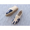 Chinese Style Men Cloth Shoes White